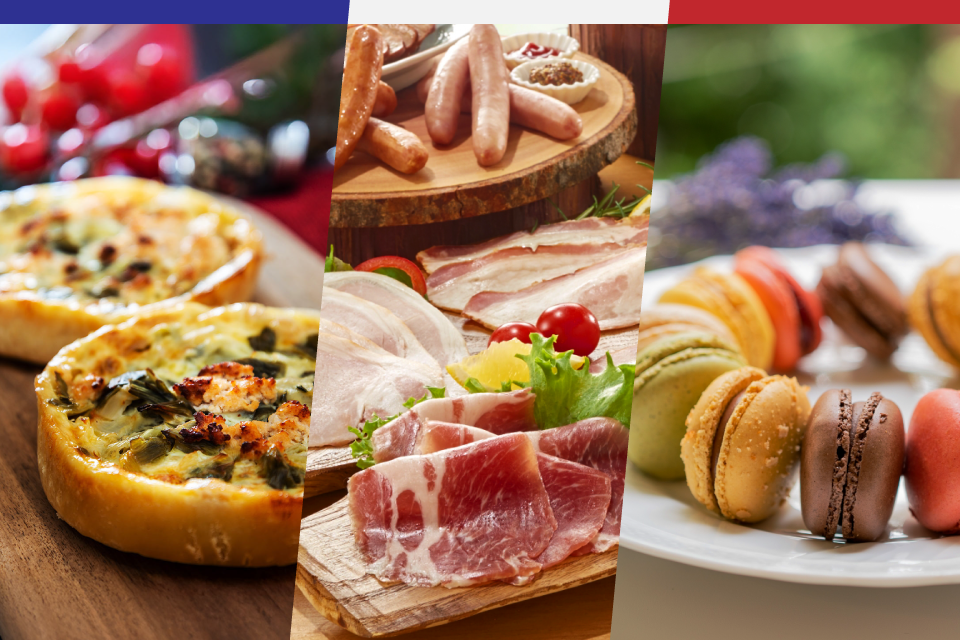 フランスのホームパーティー料理の定番、キッシュ・シャルペトリ―