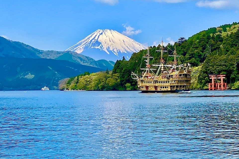 Lake Ashi & Mt Fuji