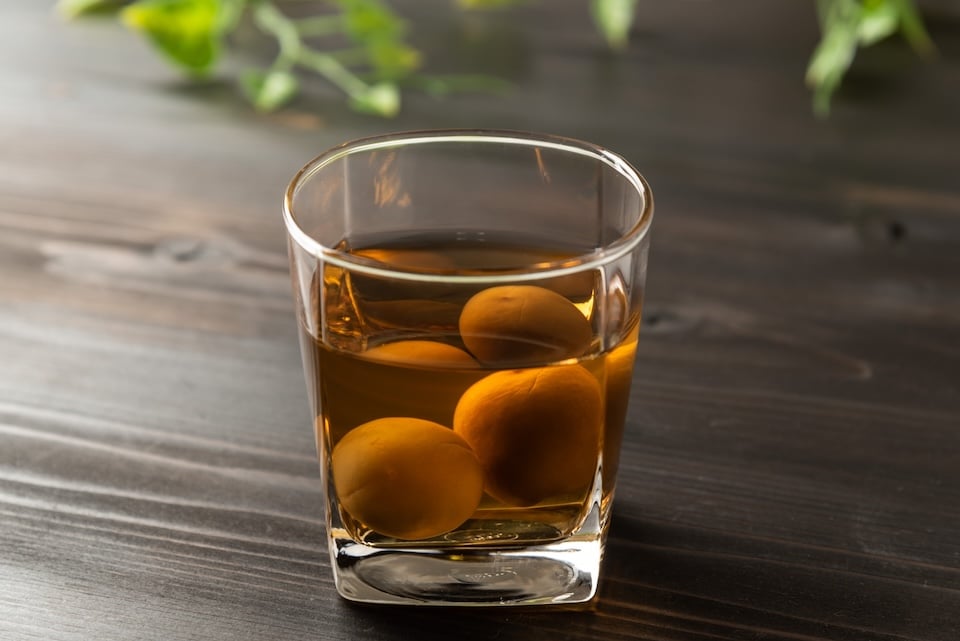umeshu with Whiskey