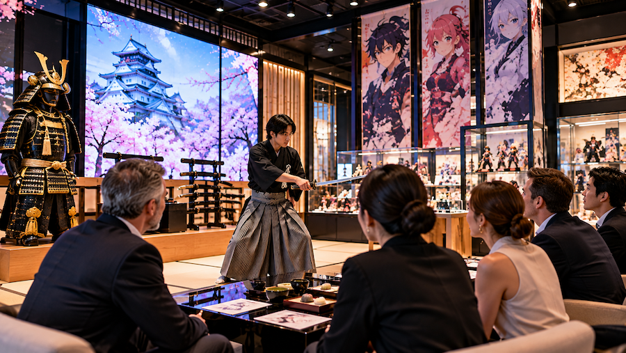 Japanese pop culture experience for corporate groups and VIP guests