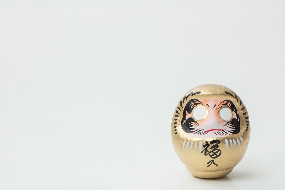 Gold Daruma