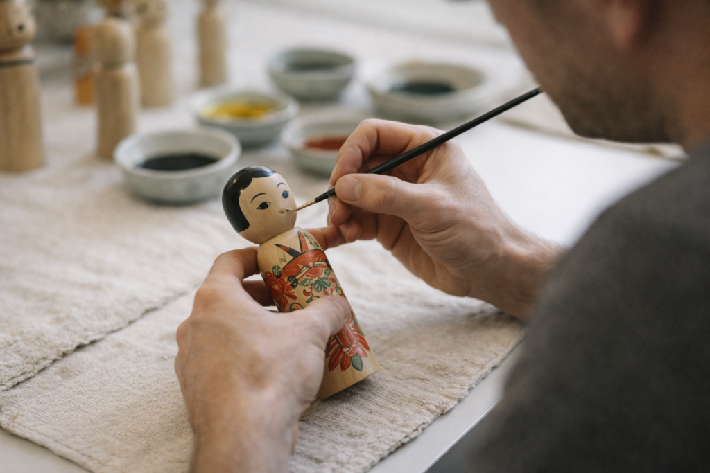 日本伝統工芸:絵付け