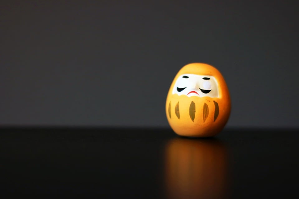 Yellow Daruma