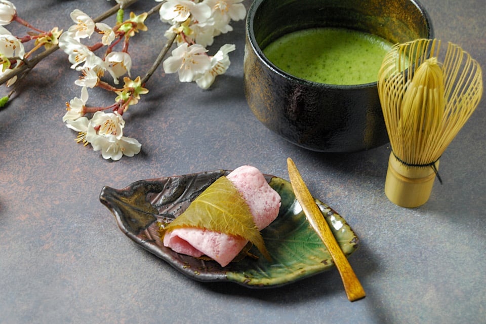 Cherry Blossoms maccha