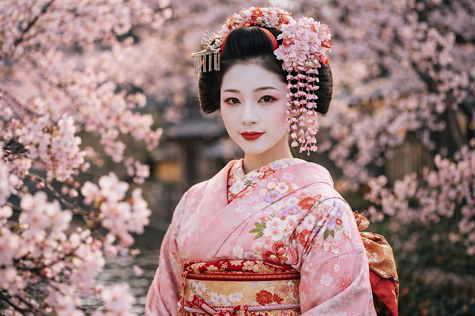 Cherry Blossoms maiko