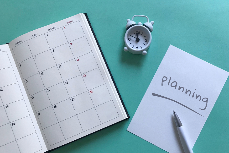 Event planning process using the 5 C's of event management framework