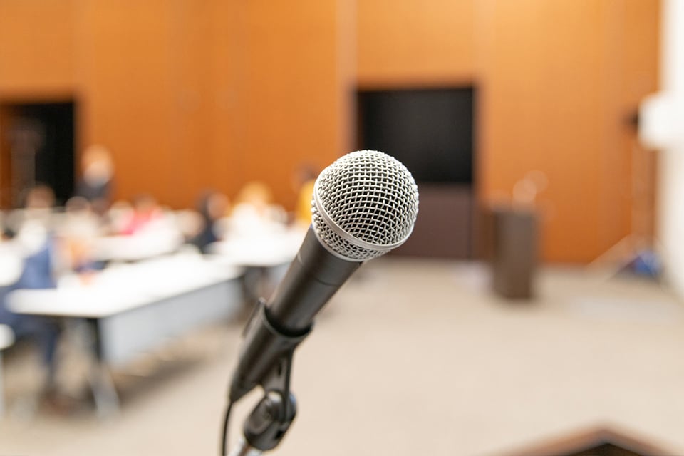 Different types of event coordinator companies including corporate, virtual, and private events