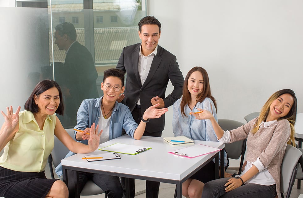 Business team reviewing common workshop planning mistakes before an event